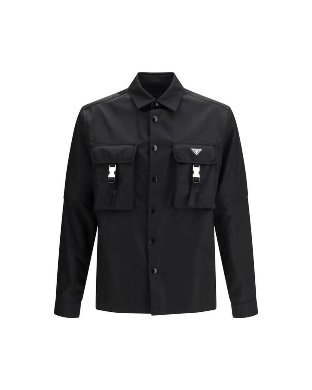 Prada Black Light Jackets for men