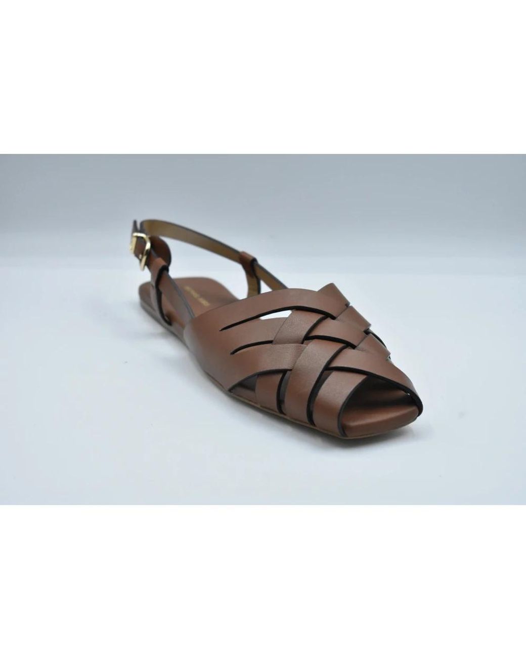 Michael Kors Brown Flat Sandals