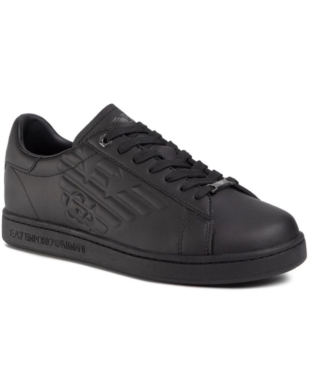 EA7 Black Sneakers for men