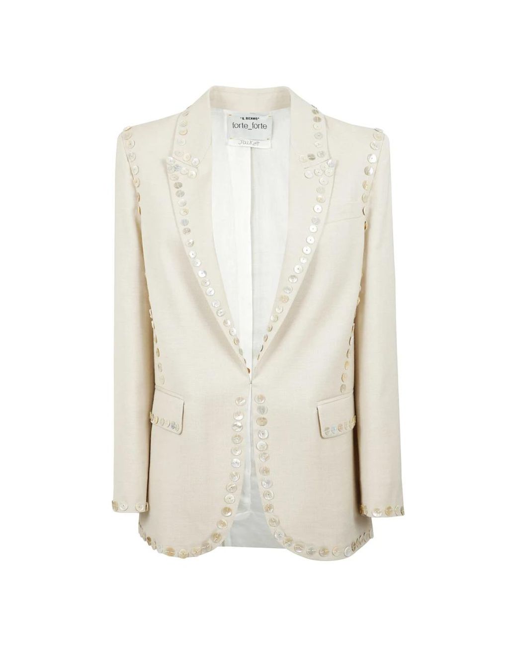 Forte_forte Natural Blazers