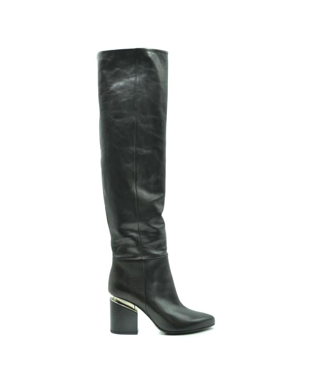 Vic Matié Black Heeled Boots