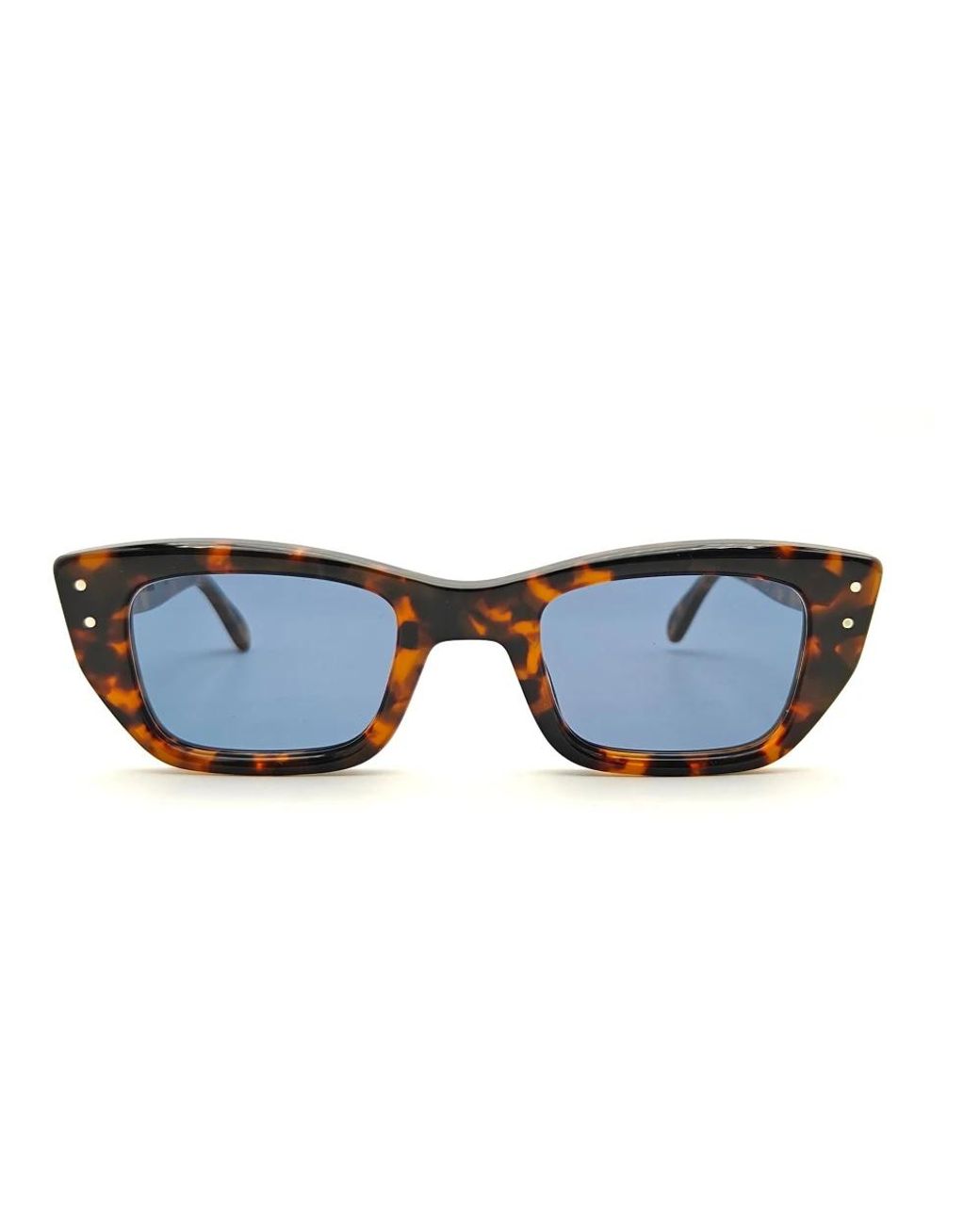 JULIUS TART Blue Sunglasses