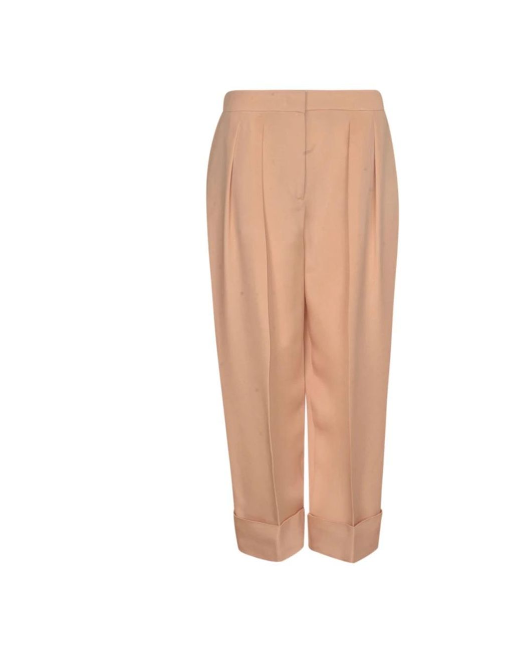 Giorgio Armani Natural Cropped Trousers