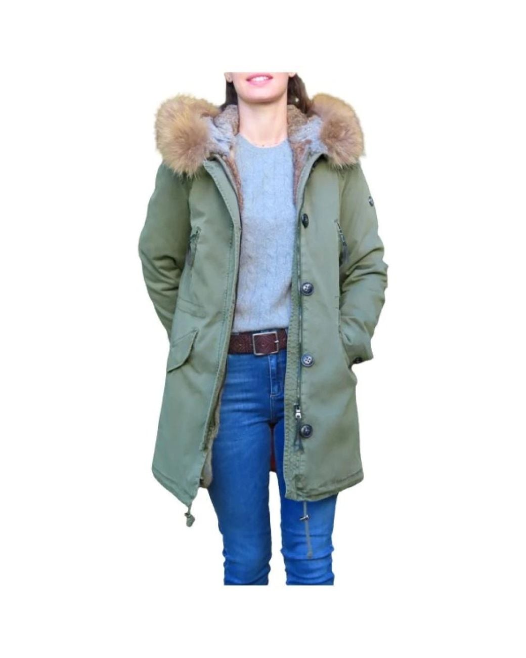 BLONDE No. 8 Blue Parkas