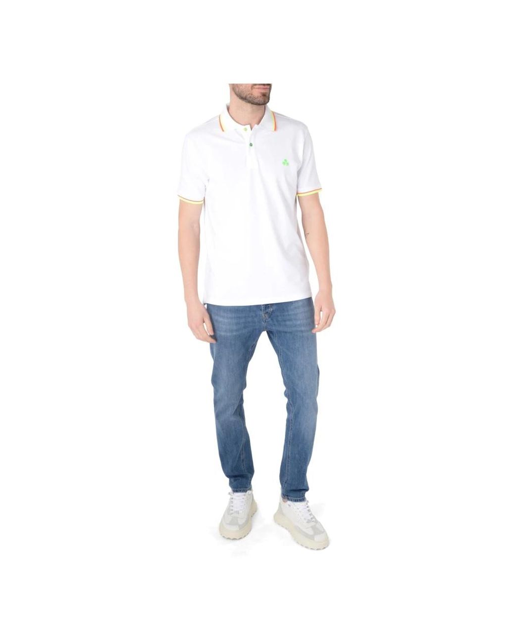 Polo Shirts Peuterey de hombre de color White