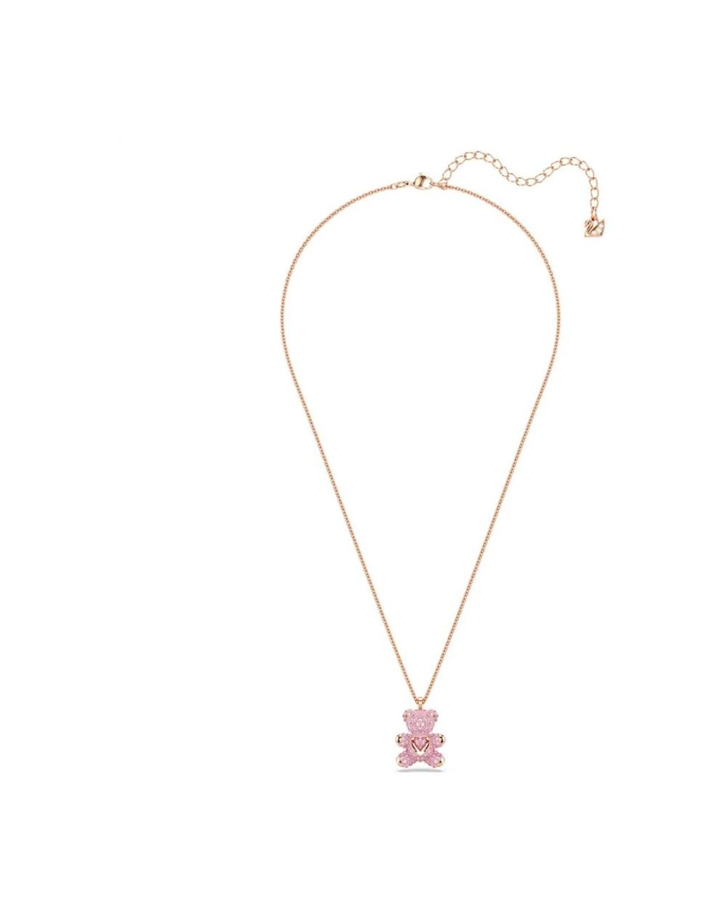 Necklaces Swarovski en coloris Pink
