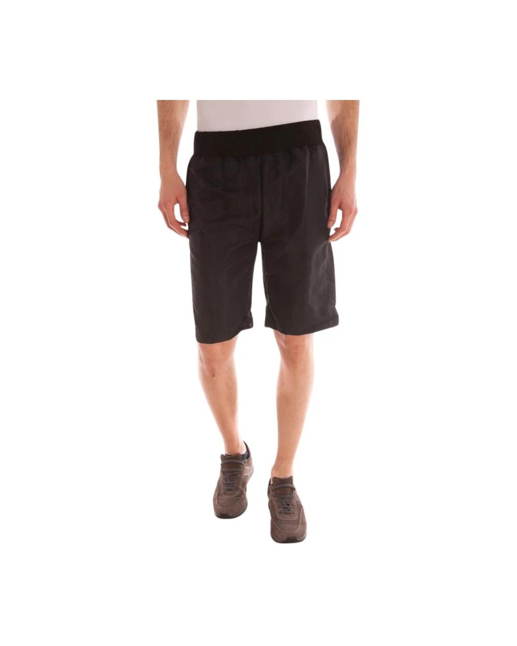 Daniele Alessandrini Black Casual Shorts for men
