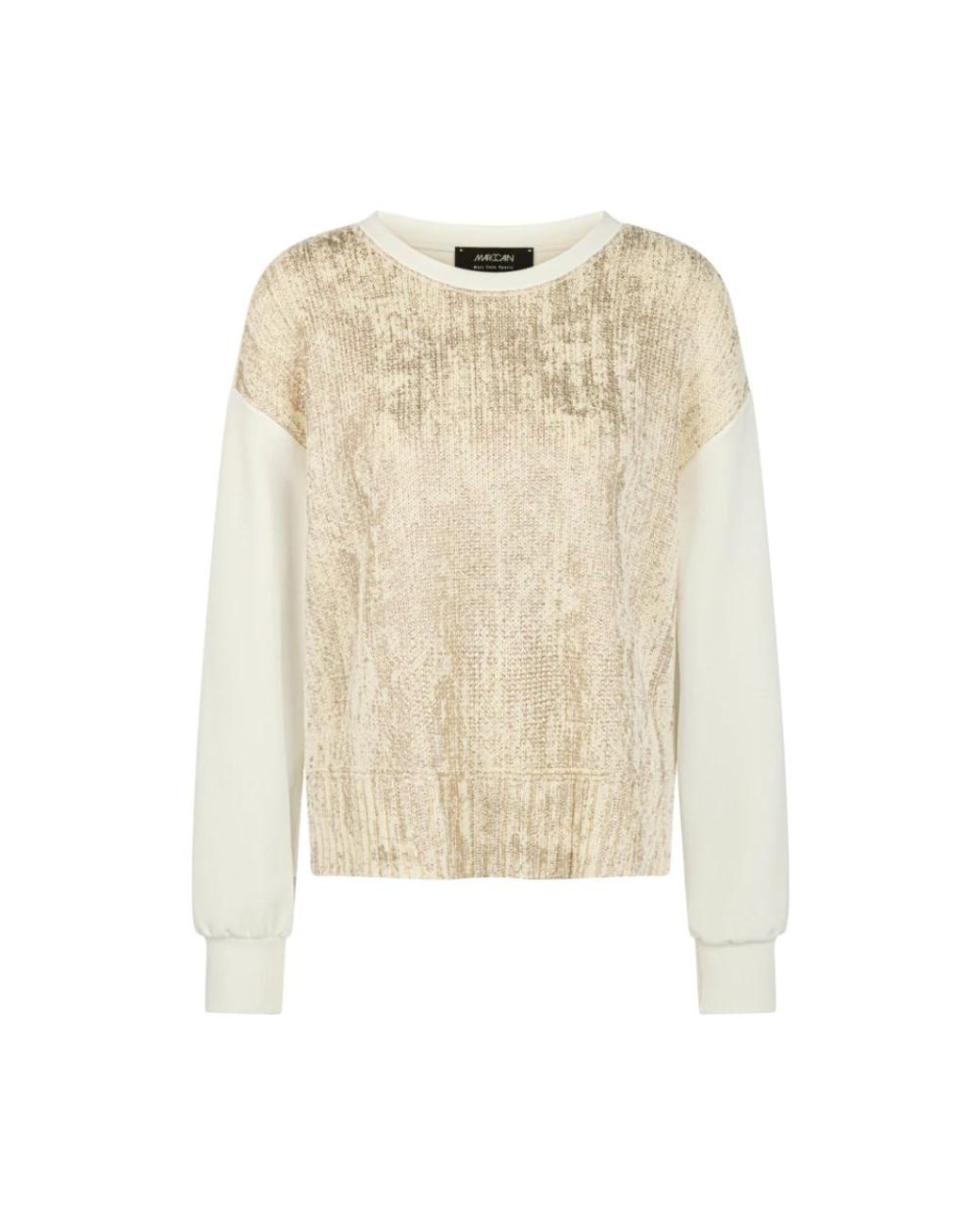 Marc Cain Natural Round-Neck Knitwear