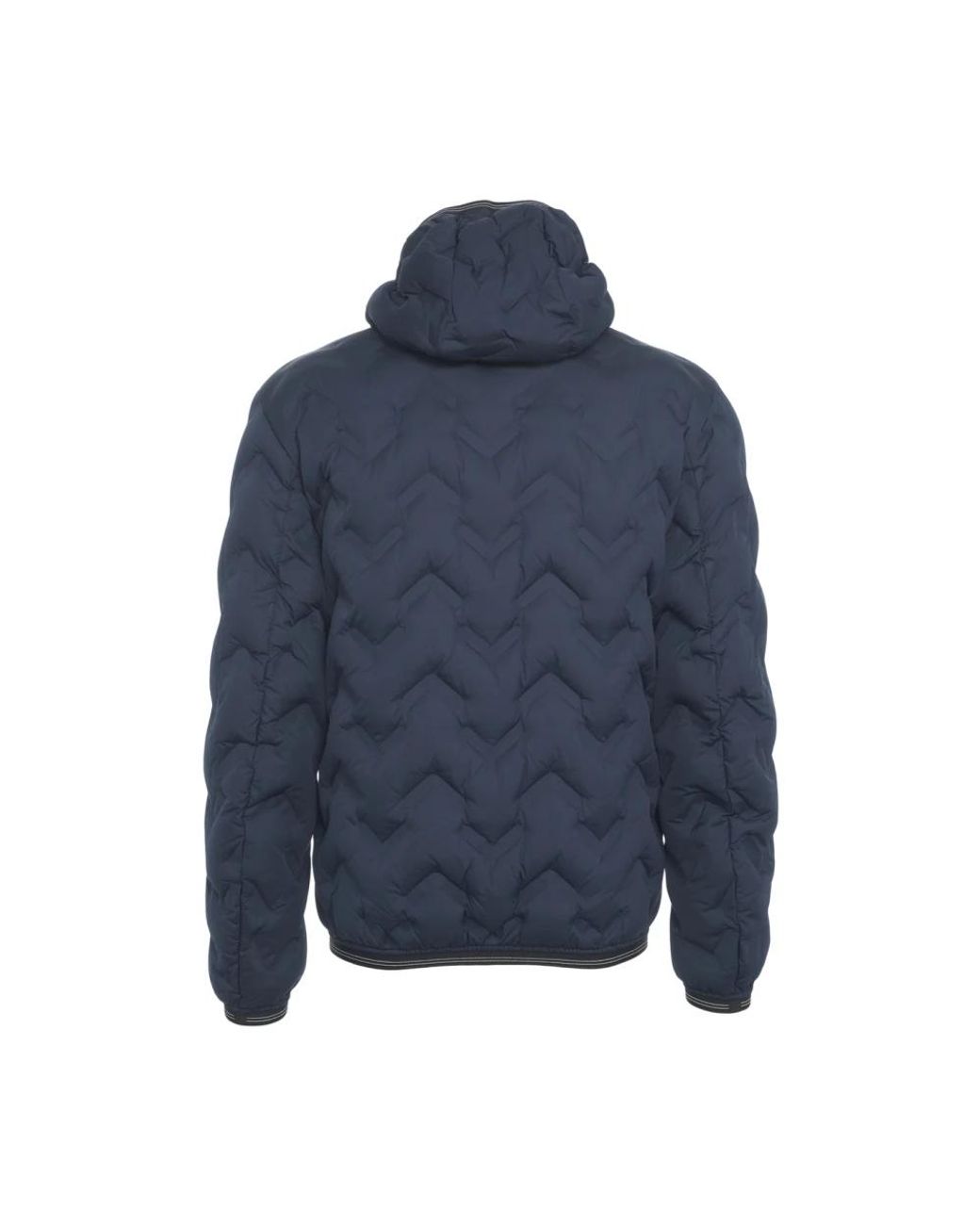 Down Jackets Blauer de hombre de color Blue
