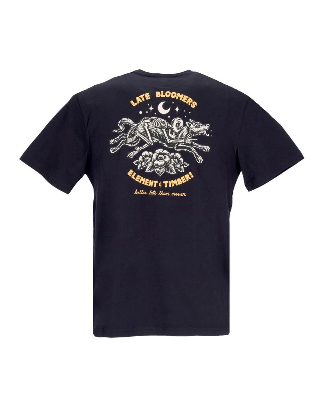 T-Shirts Element de hombre de color Blue