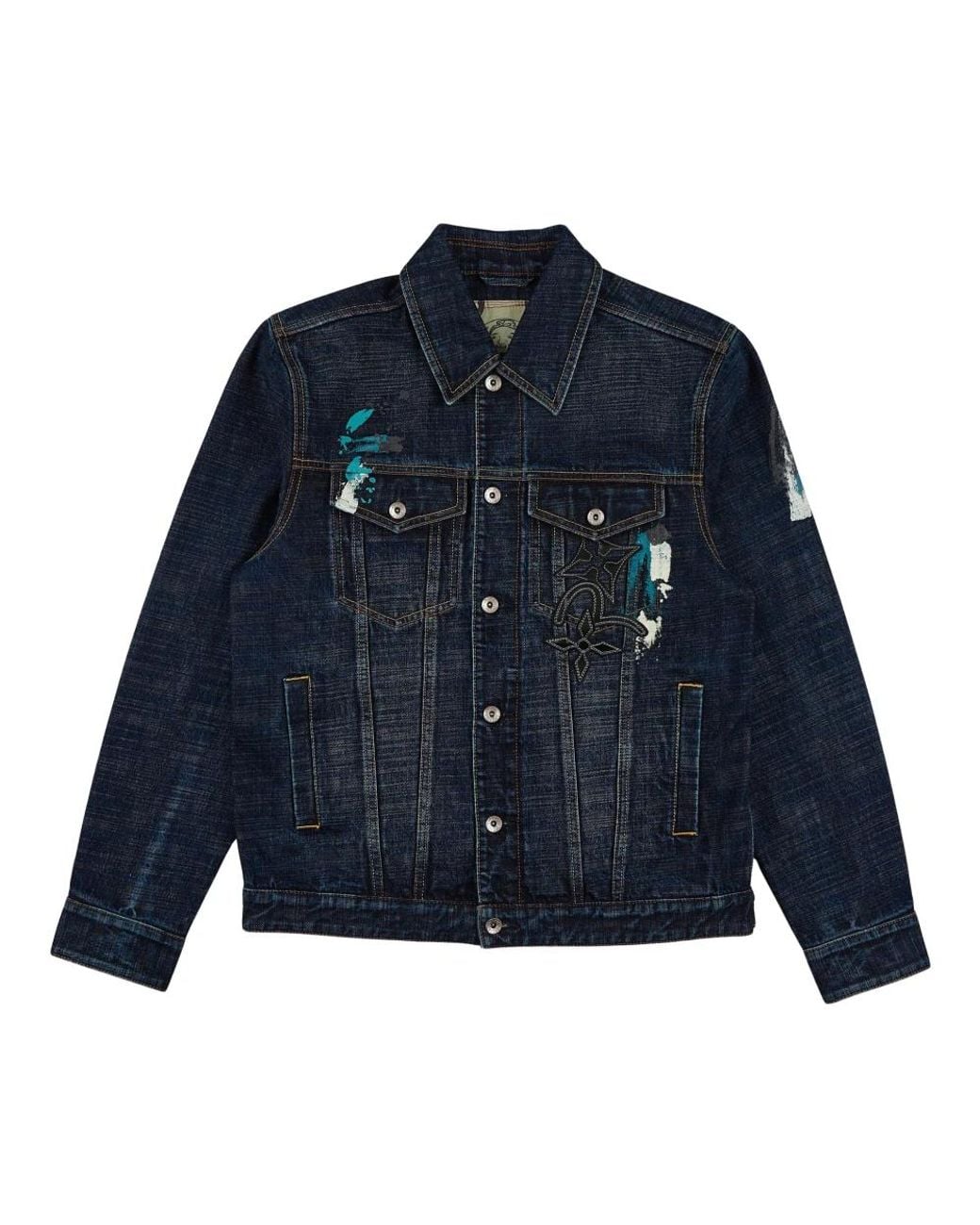 Denim Jackets Evisu pour homme en coloris Blue