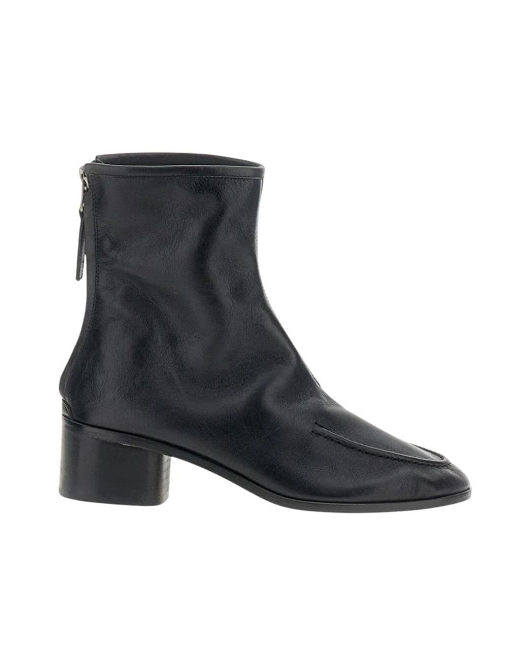 Hereu Black Heeled Boots