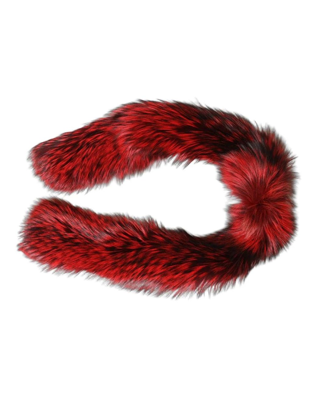 Dolce & Gabbana Red Winter Scarves