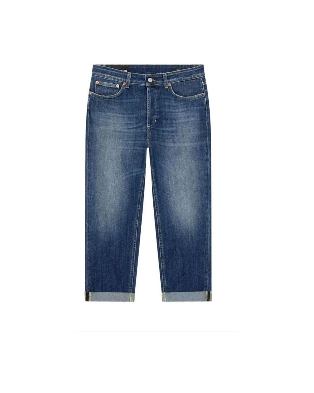 Dondup Cropped Jeans in het Blue