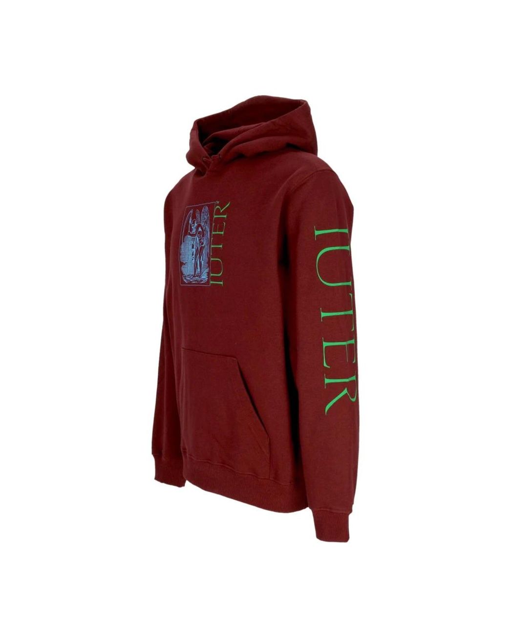 Iuter Red Hoodies for men