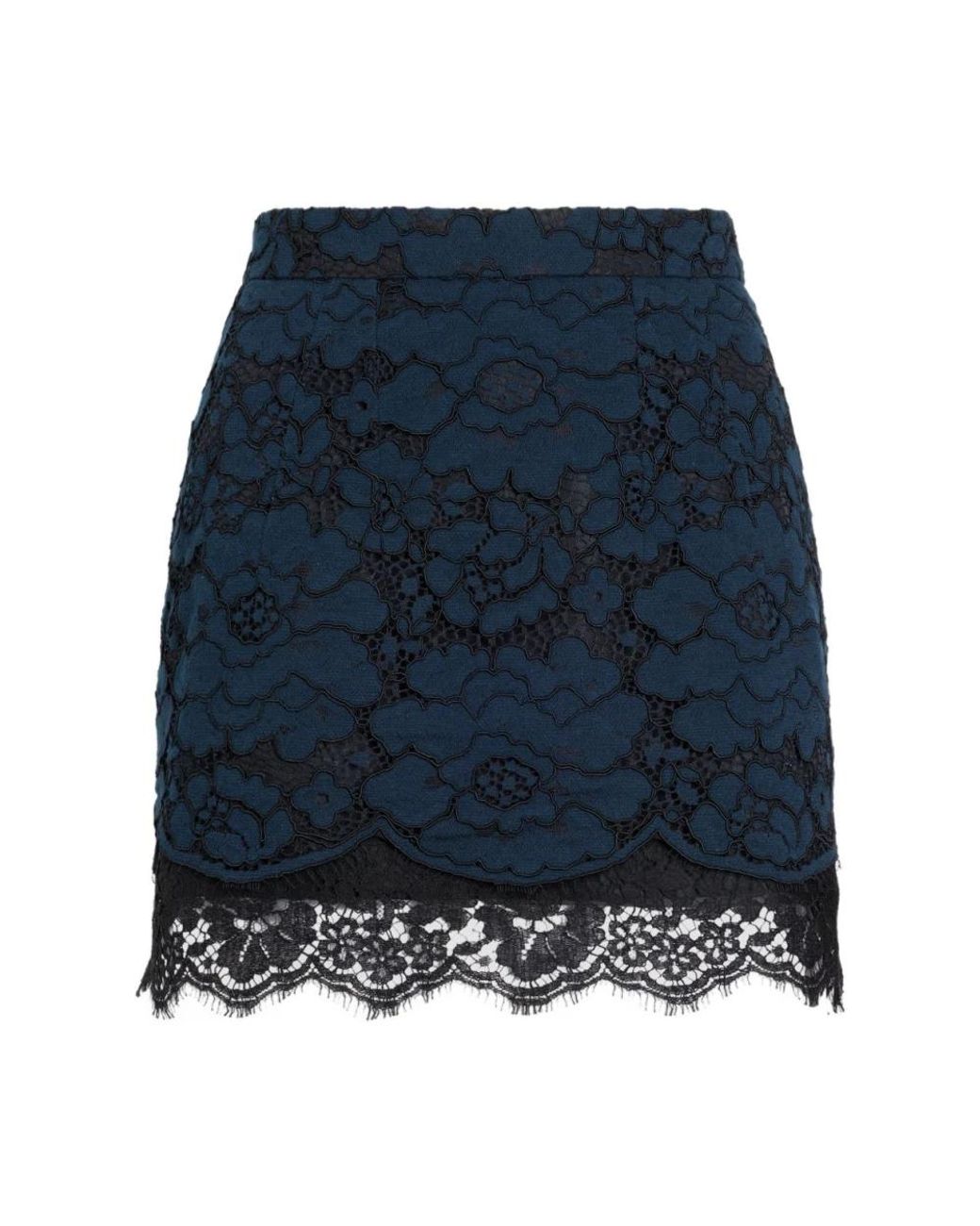Patou Blue Short Skirts
