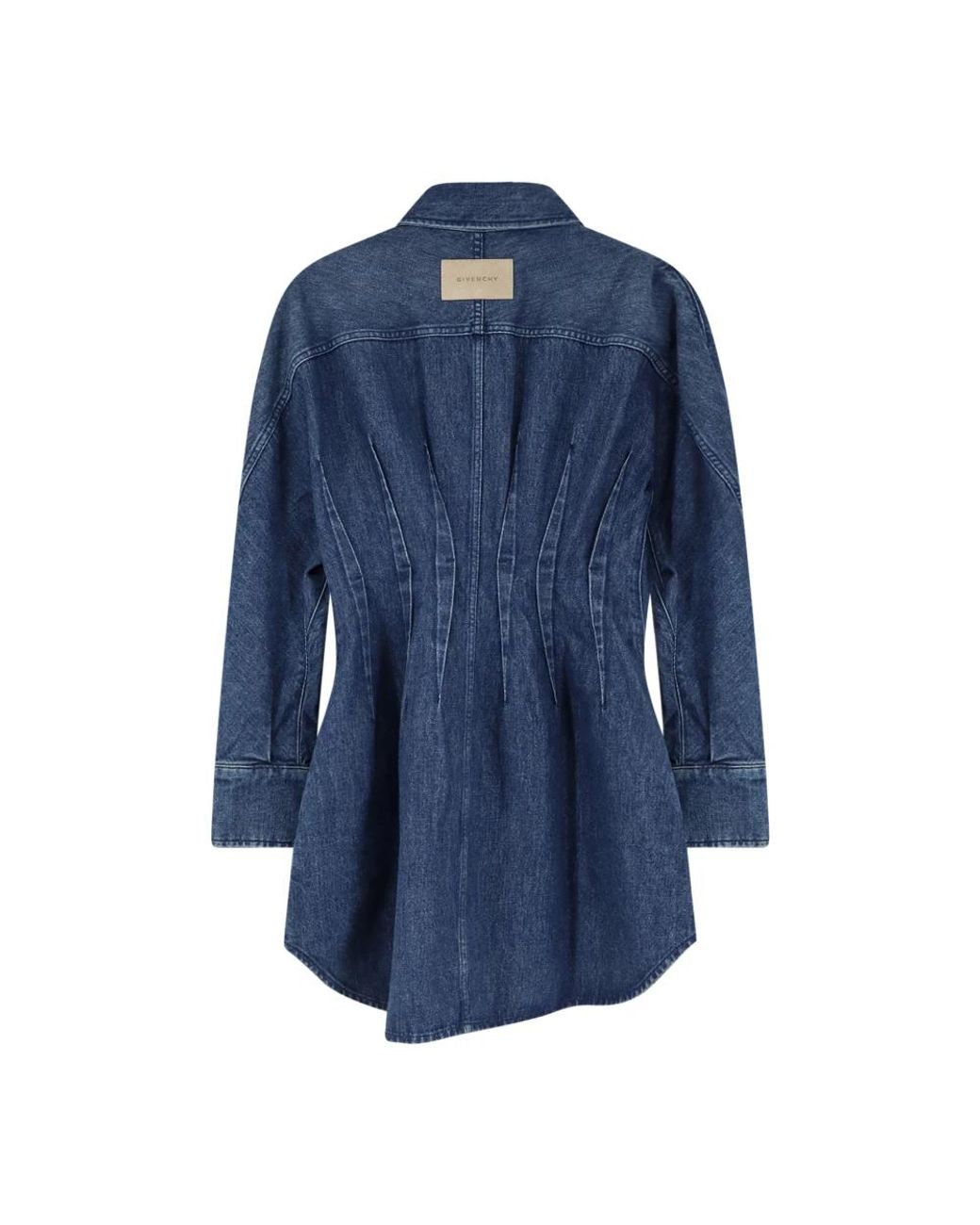 Givenchy Blue Cocoon Kleid