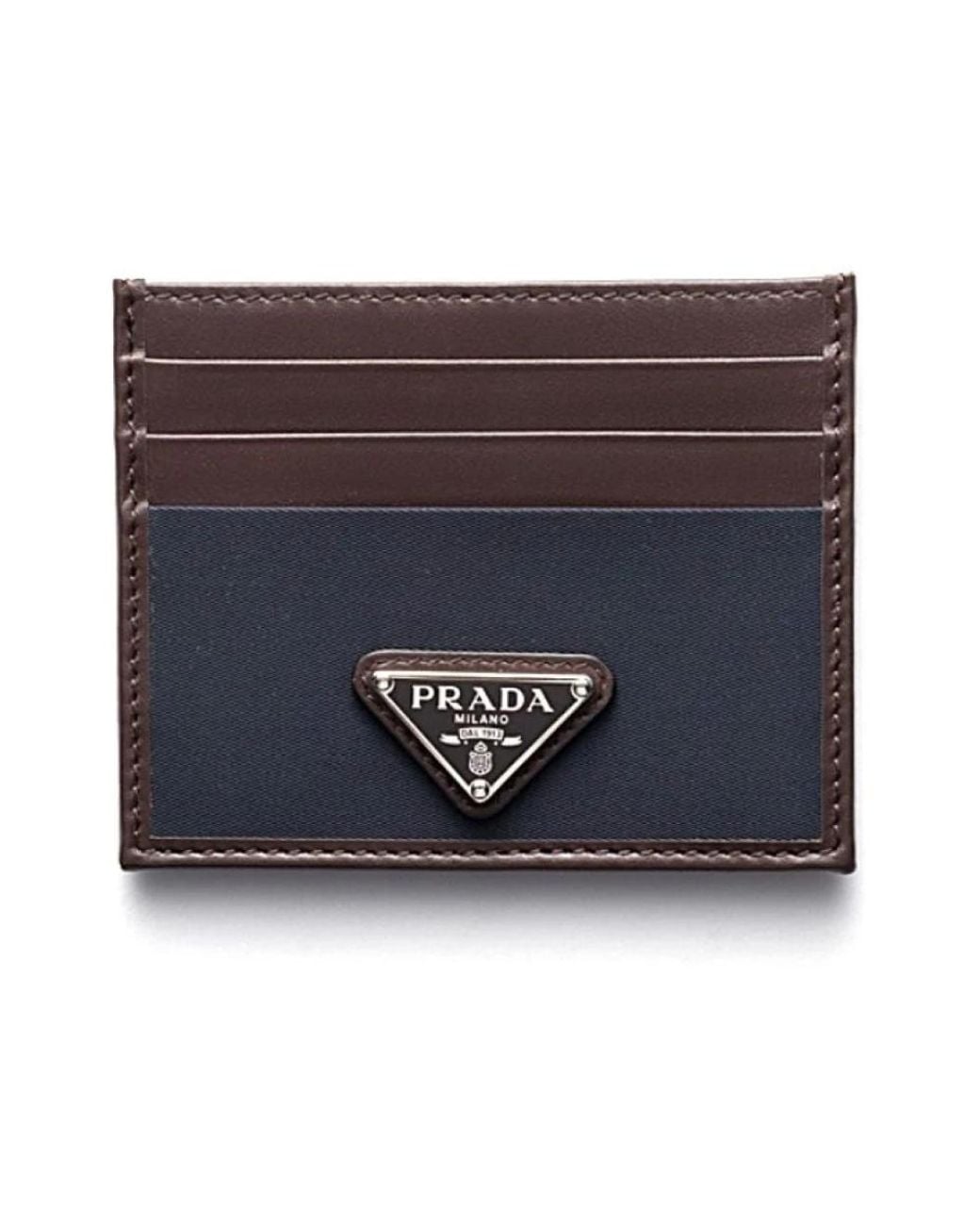 Prada Blue Wallets & Cardholders for men
