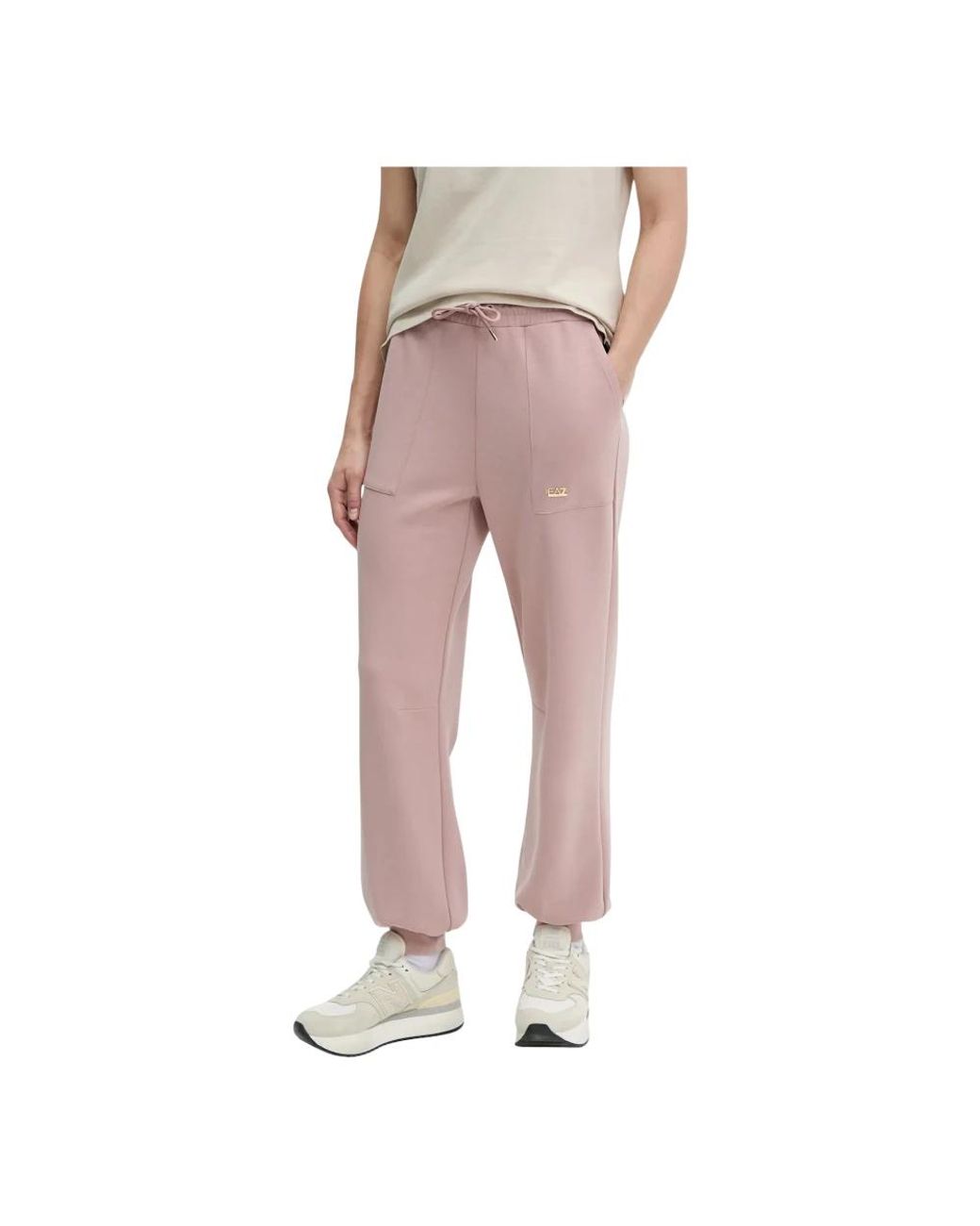 EA7 Jogger Pants in het Pink