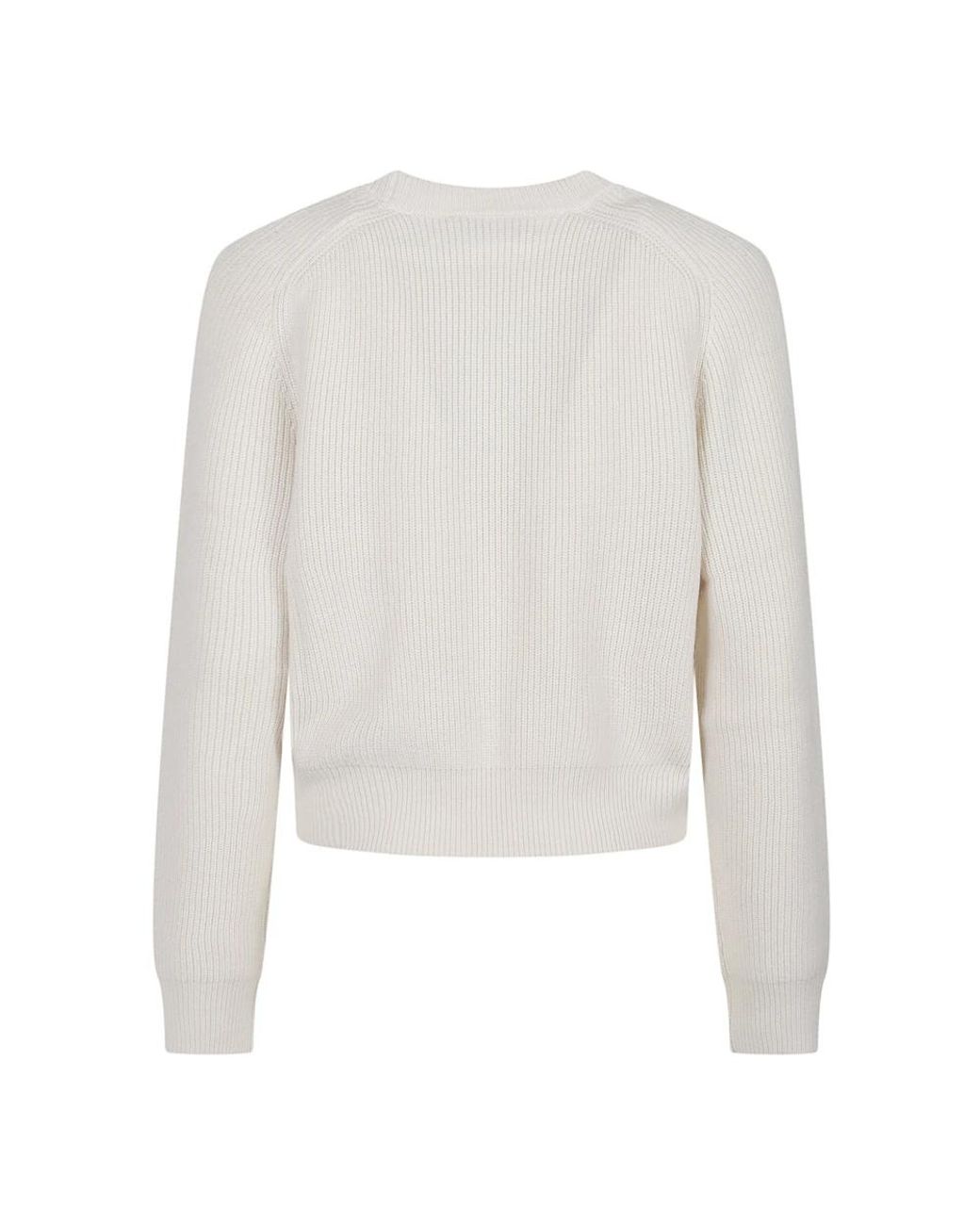 IRO White Round-Neck Knitwear