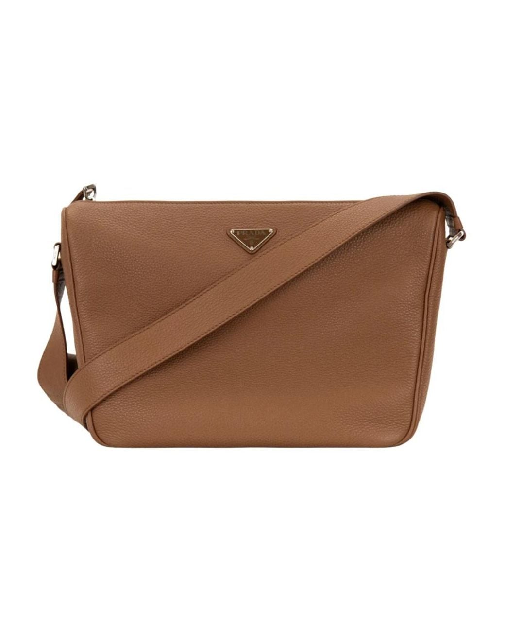 Prada Brown Cross Body Bags for men