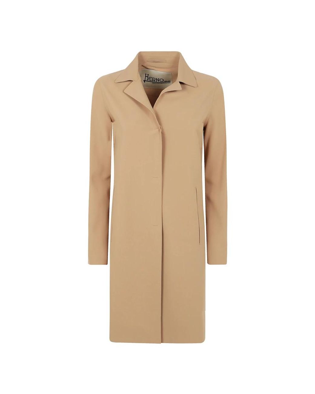 Herno Natural Single-Breasted Coats
