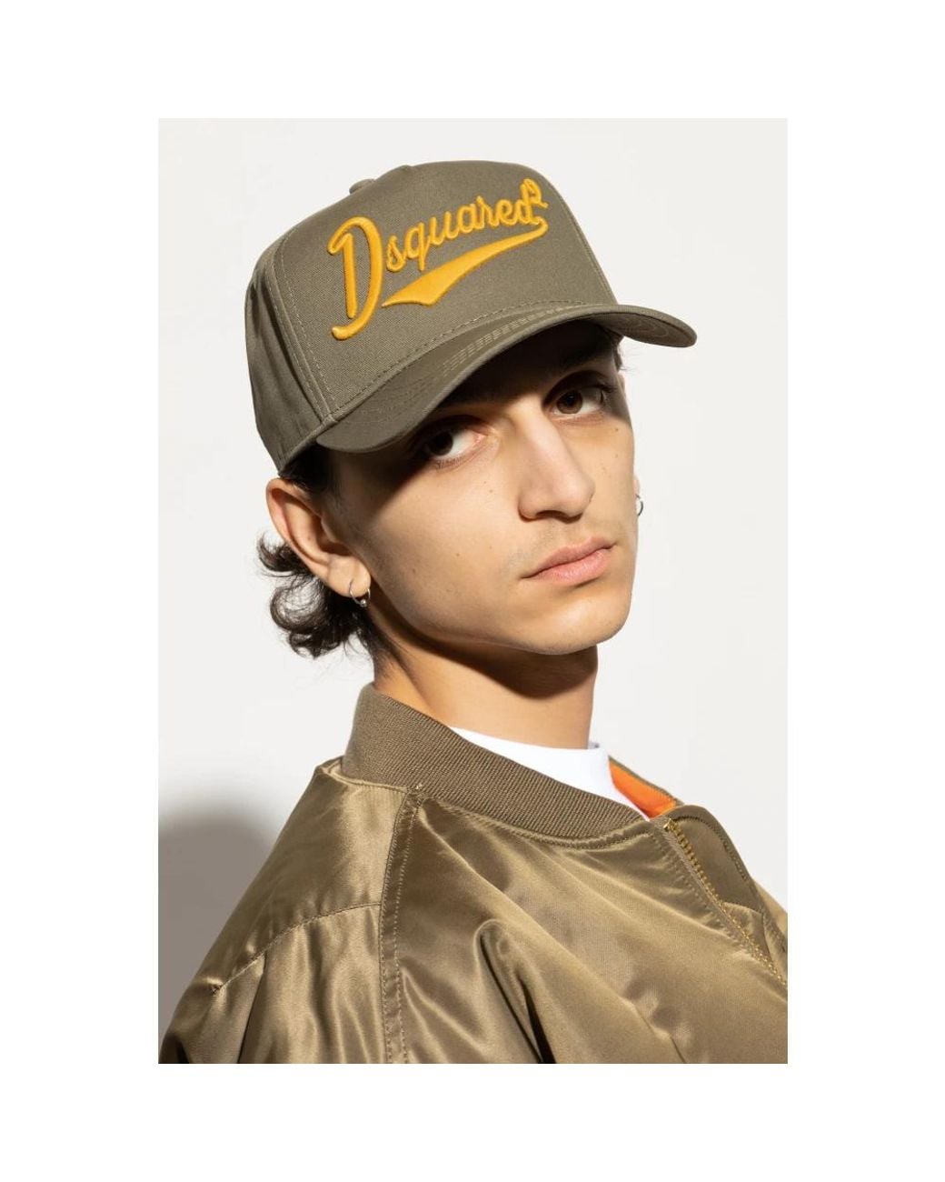 Caps DSquared² de hombre de color Green