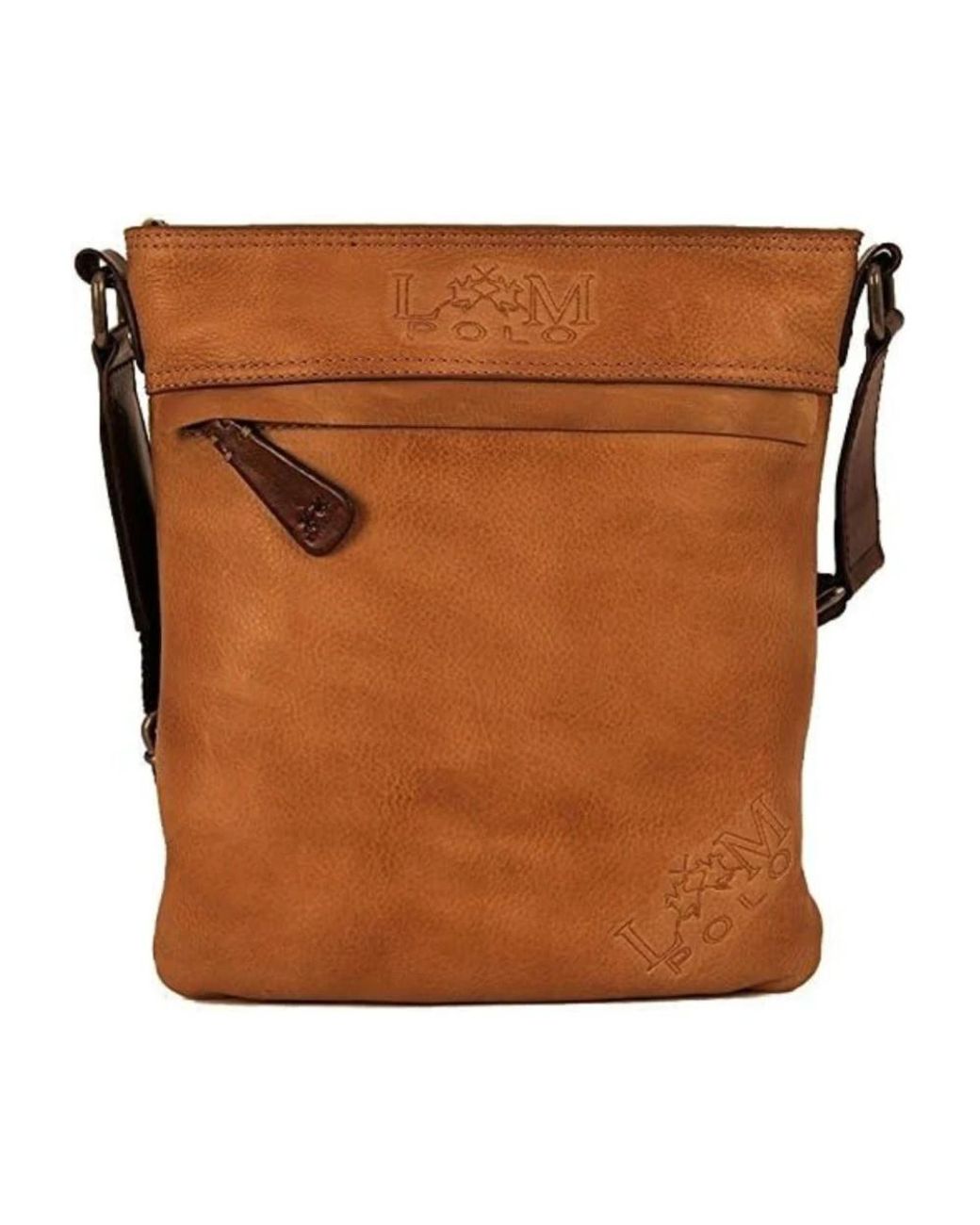 La Martina Brown Cross Body Messenger for men