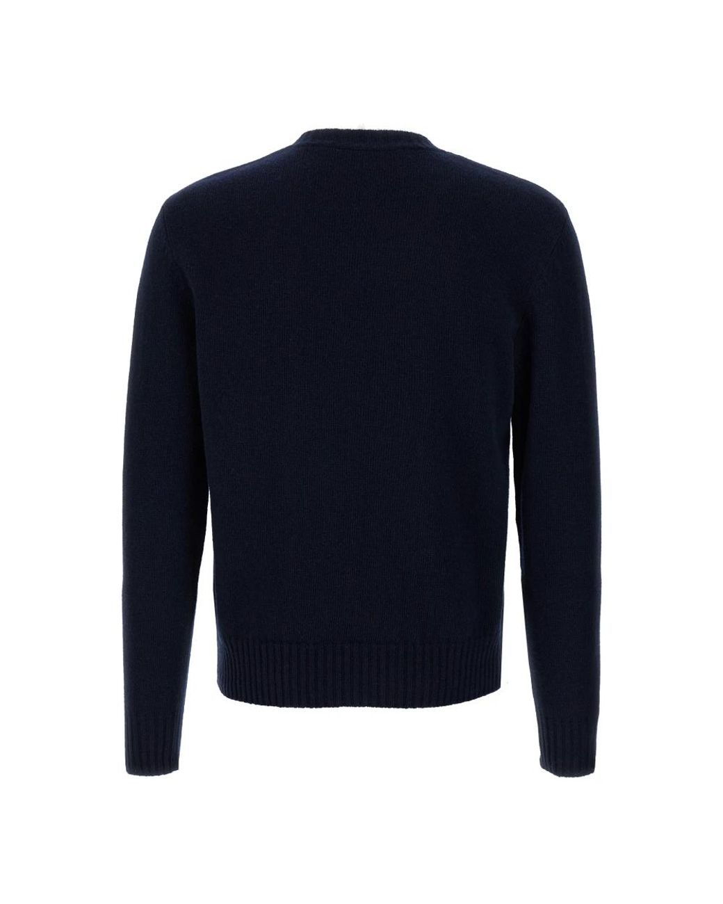 Valentino Garavani Blue Round-Neck Knitwear for men