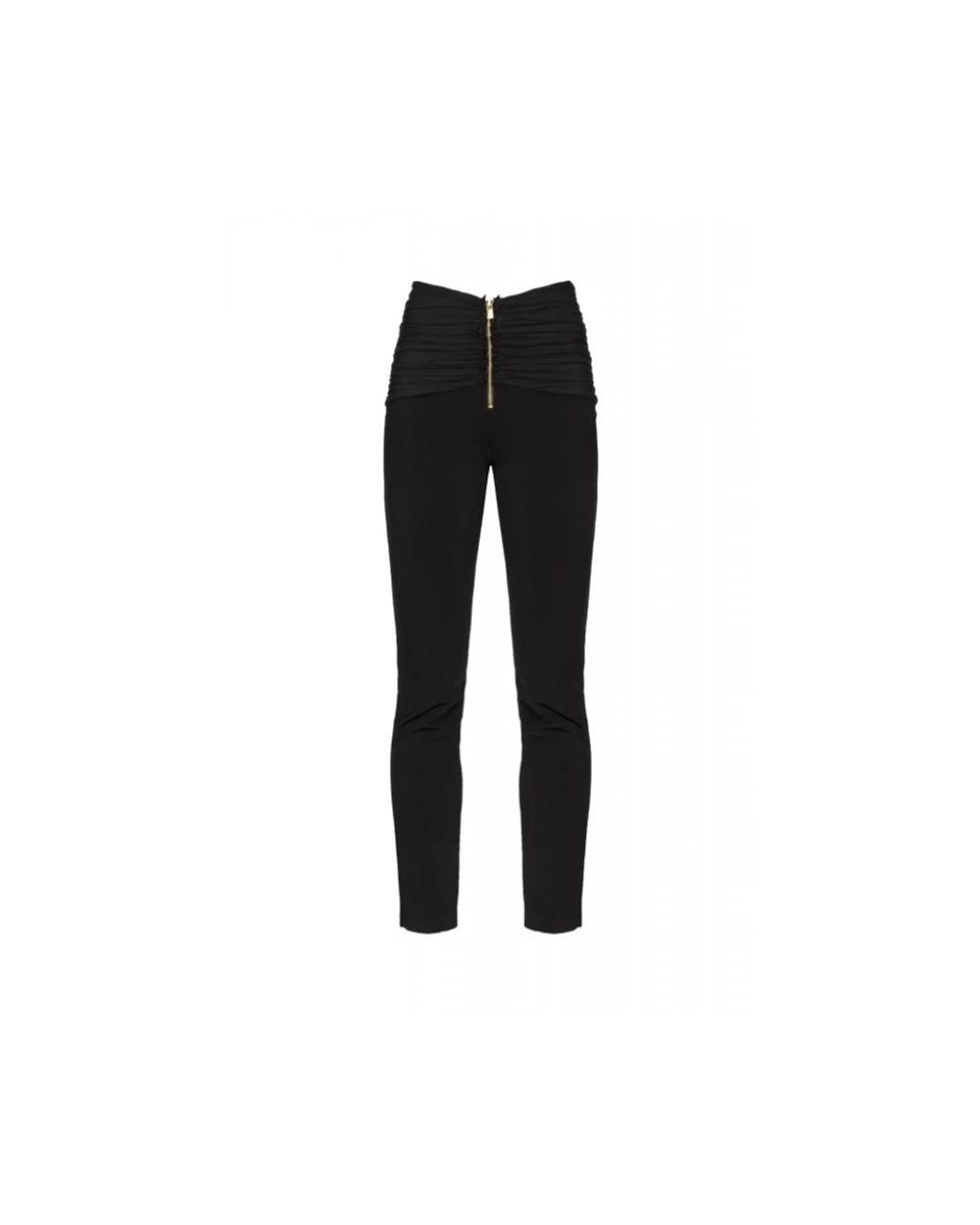 Pinko Black Slim-Fit Trousers