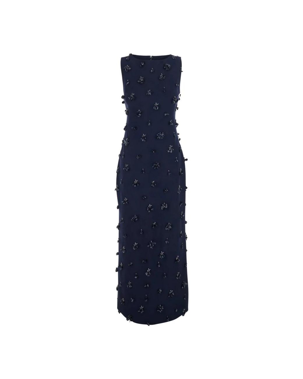 Jonathan Simkhai Claudia/L Versierde Midi Jurk in het Blue
