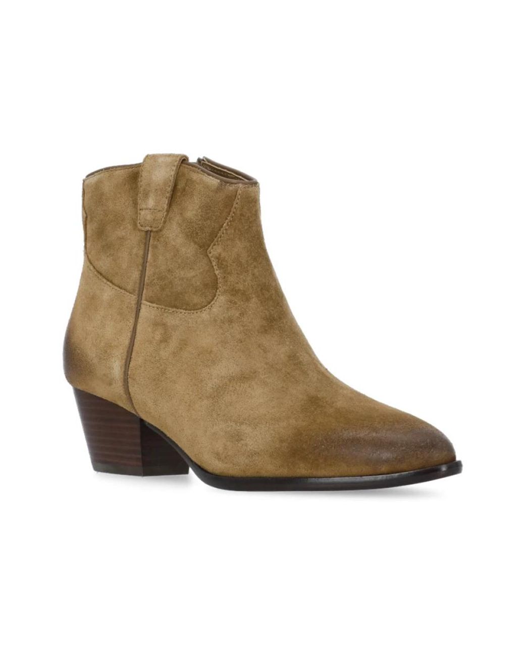 Ash Brown Cowboy & Biker Boots