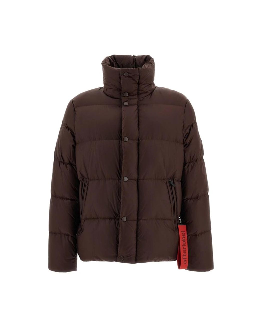 Down Jackets AFTER LABEL pour homme en coloris Brown