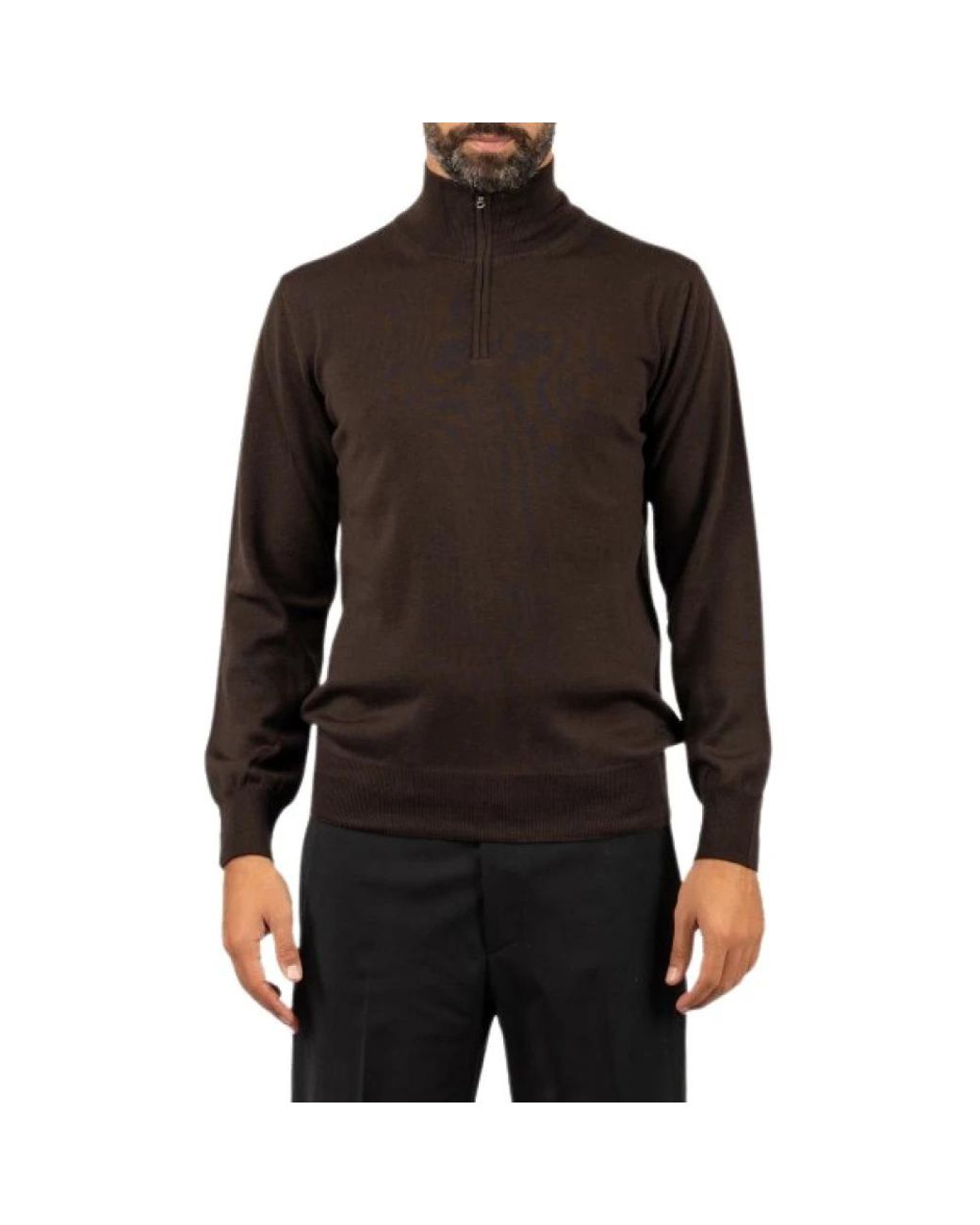 Turtlenecks Brooksfield de hombre de color Black