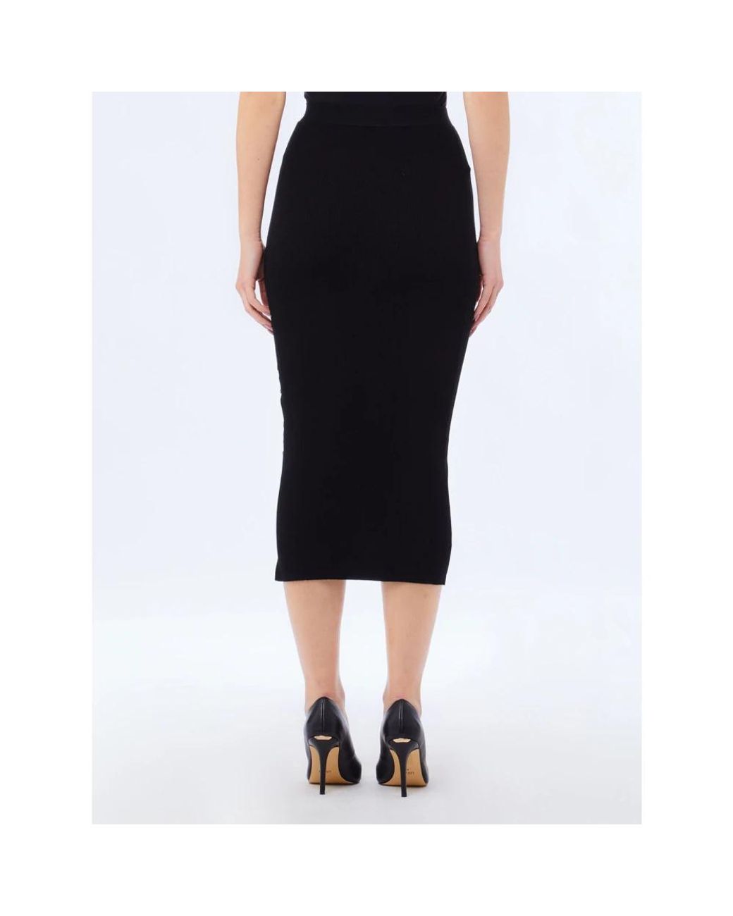 Liu Jo Black Midi Skirts