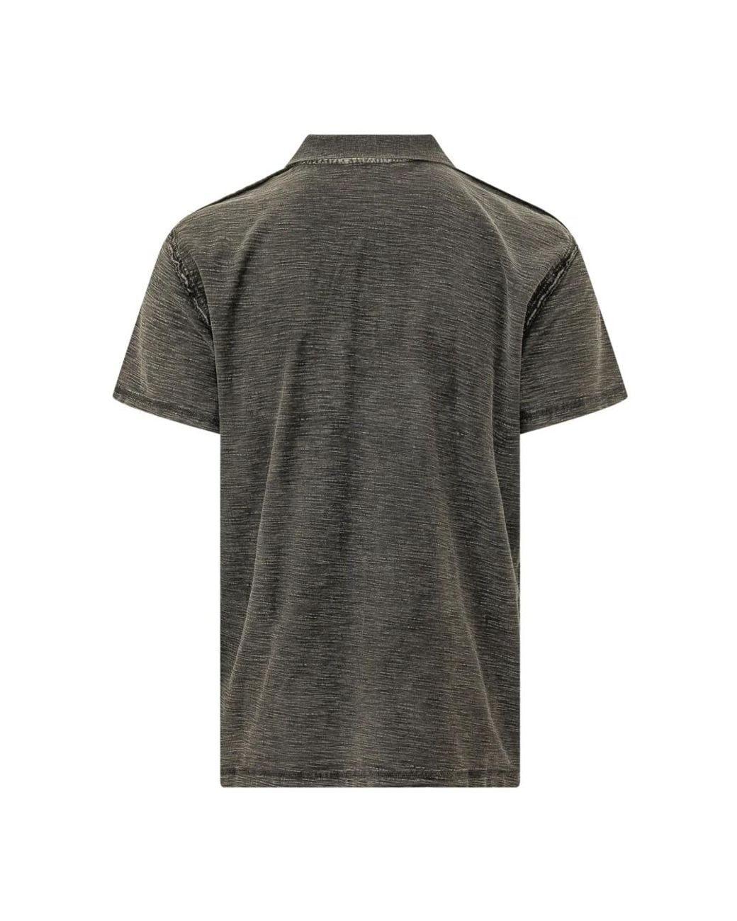 DIESEL Gray Polo Shirts for men