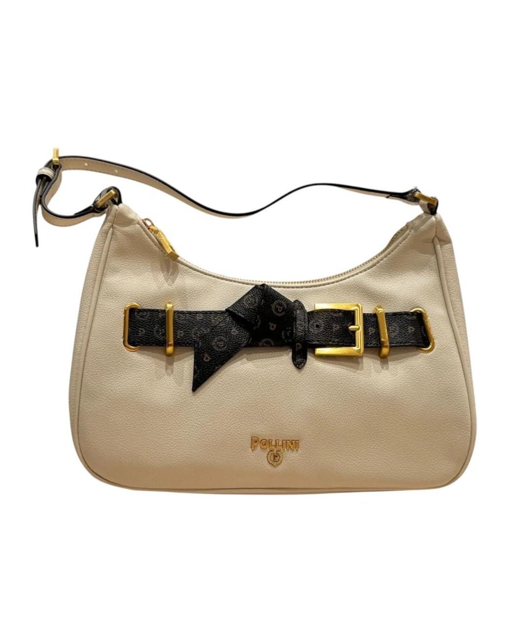 Pollini Metallic Shoulder Bags