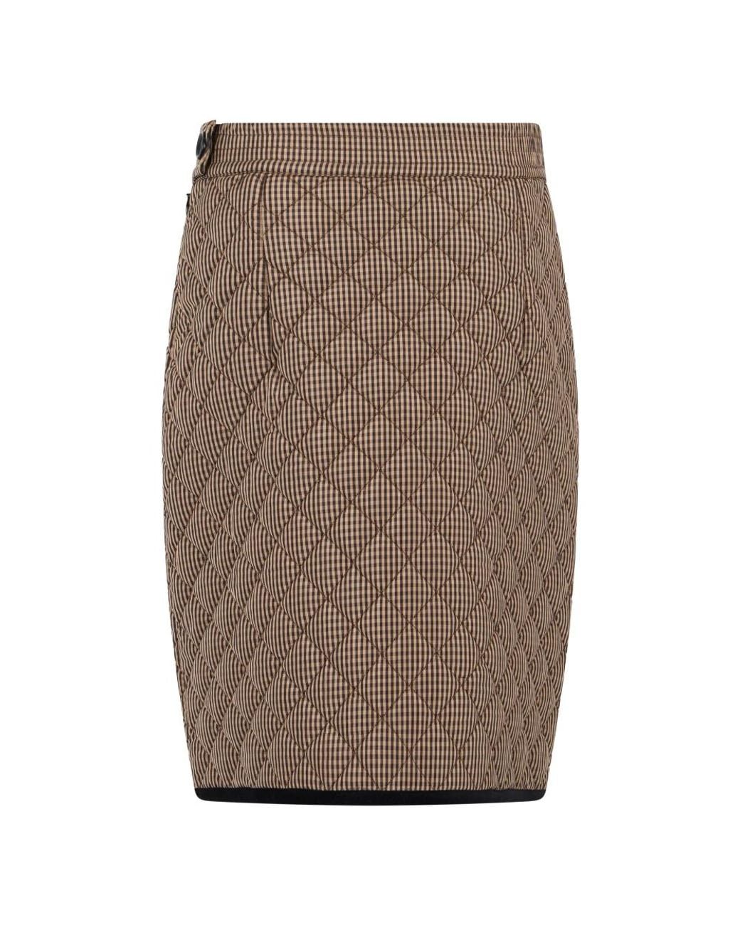 Midi Skirts Aspesi en coloris Brown