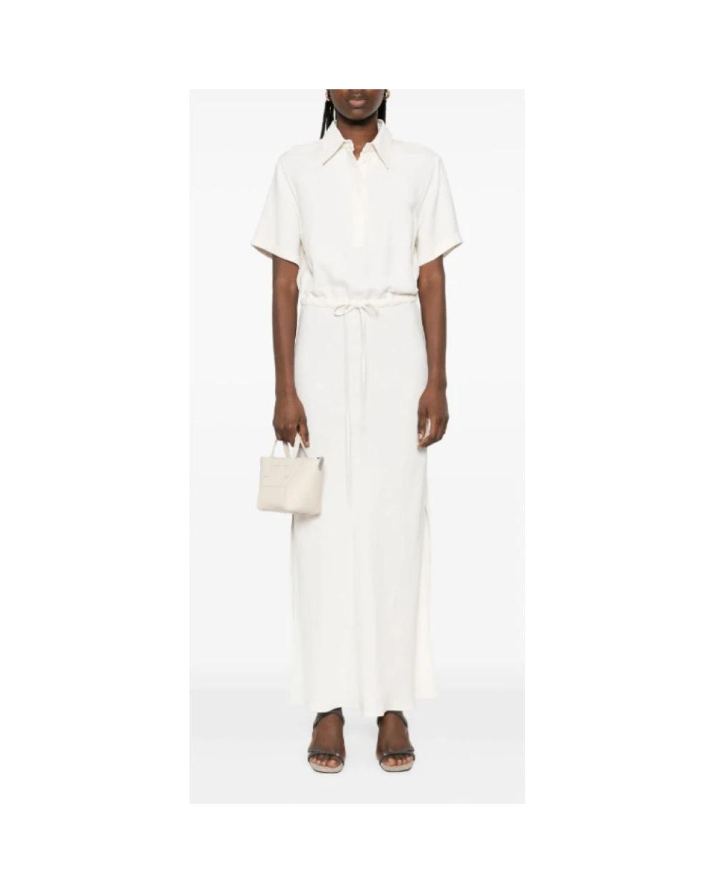 Brunello Cucinelli White Maxi Dresses