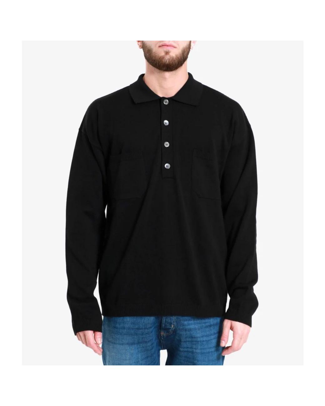 Polo Shirts Grifoni de hombre de color Black