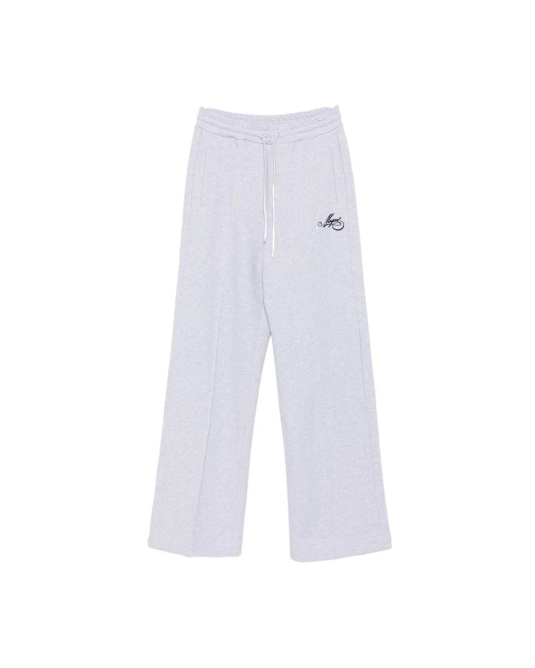 MSGM Broeken ,Grijs ,Nylon Trainingsbroeken in het Blue