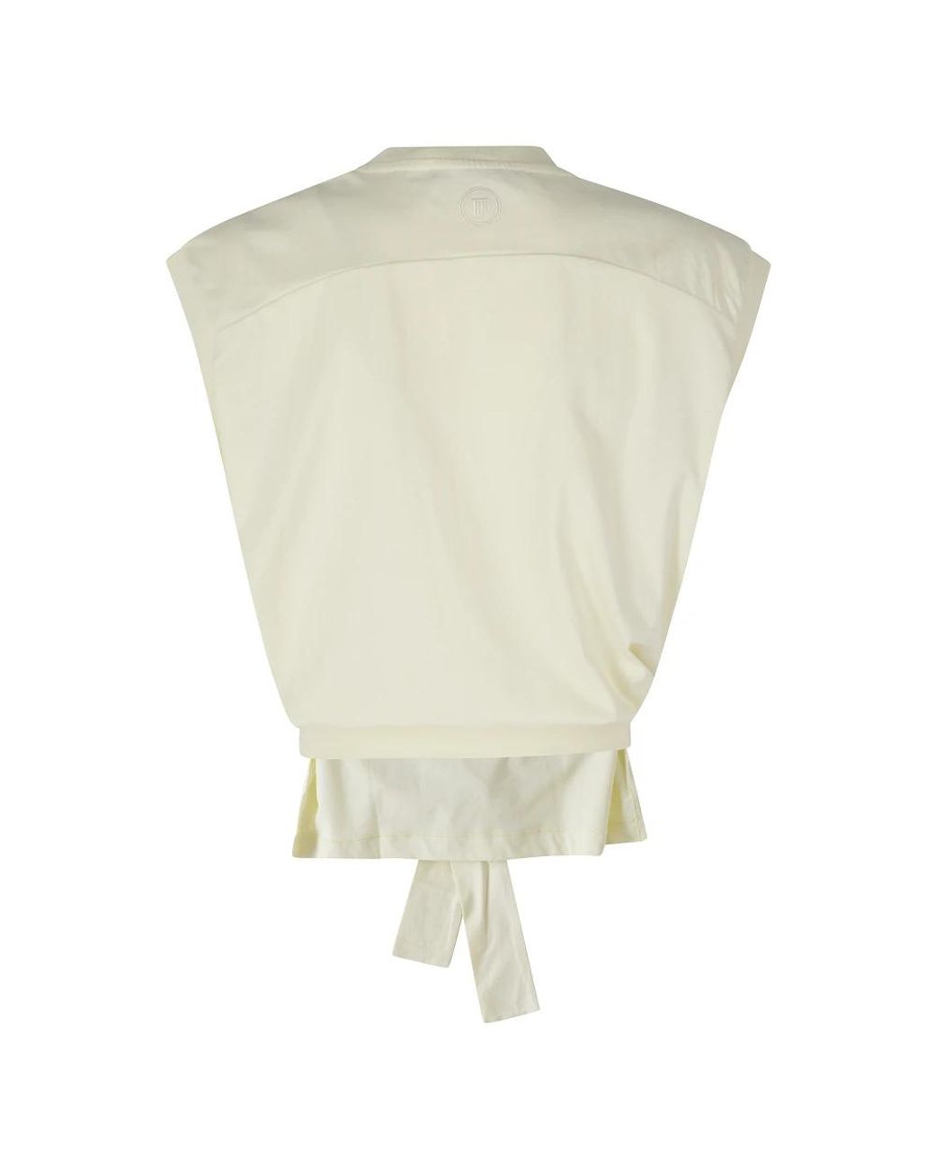 Tela Natural Sleeveless Tops