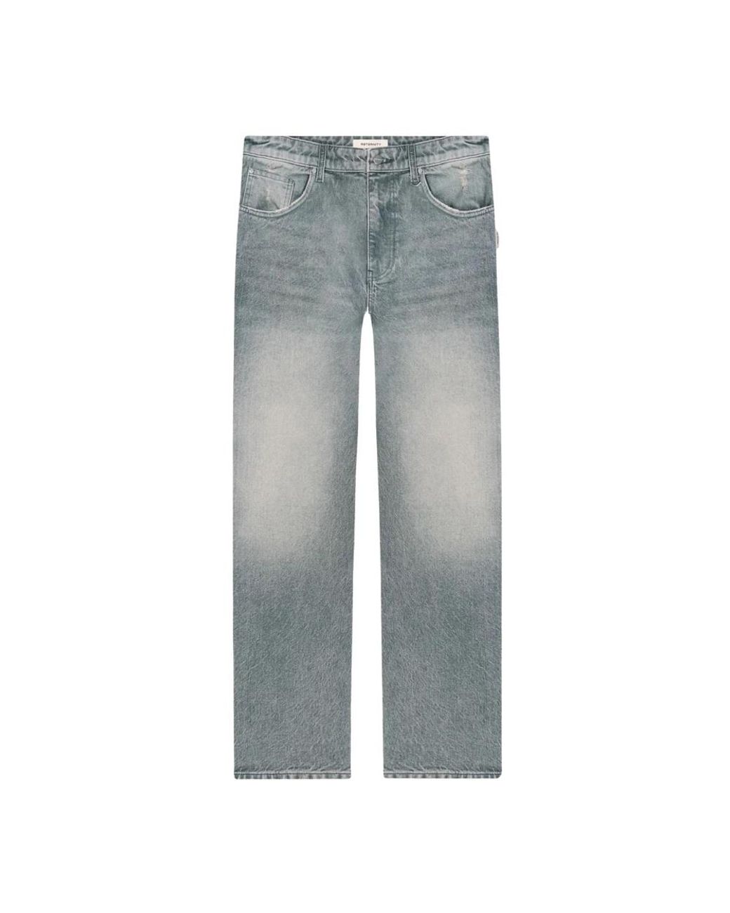 RETERNITY Gray Straight Fit Jeans for men