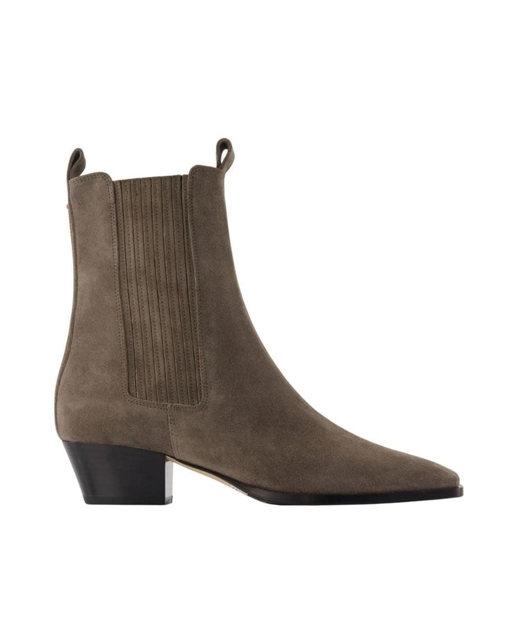 Aeyde Brown Chelsea Boots