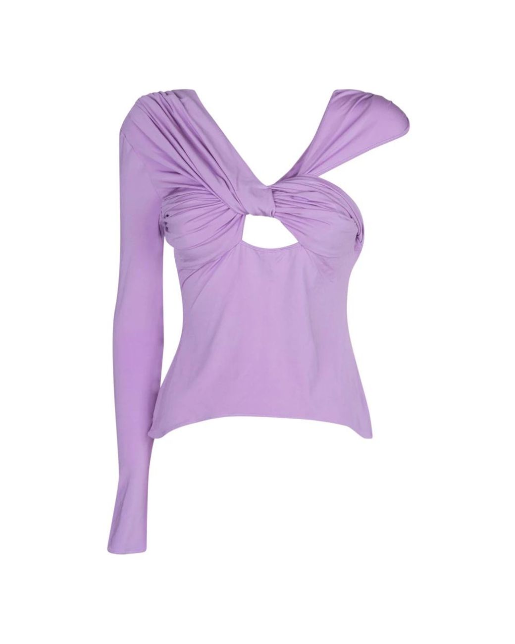 Nensi Dojaka Purple Long Sleeve T-Shirts