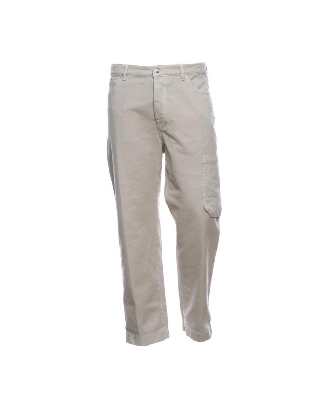 Nine:inthe:morning Gray Wide Trousers for men
