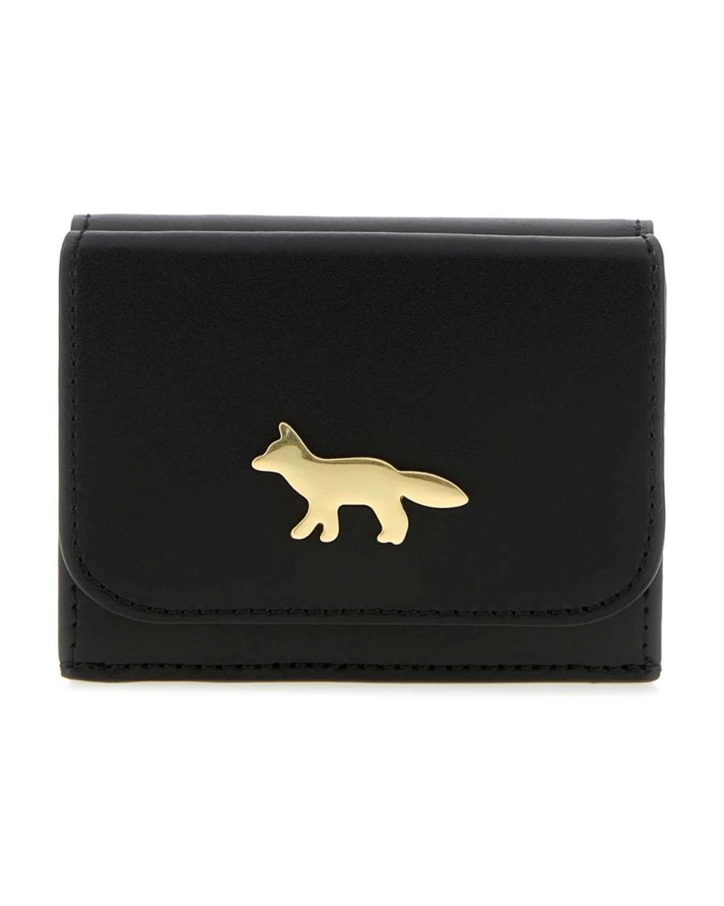 Maison Kitsuné Black Wallets & Cardholders