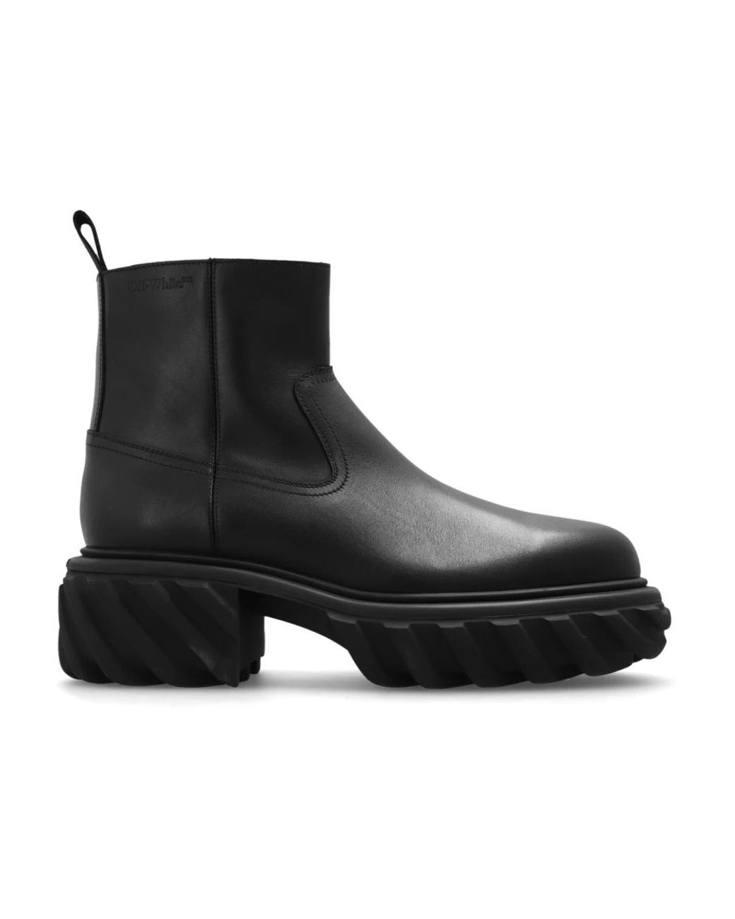 Off-White c/o Virgil Abloh Black Ankle Boots for men