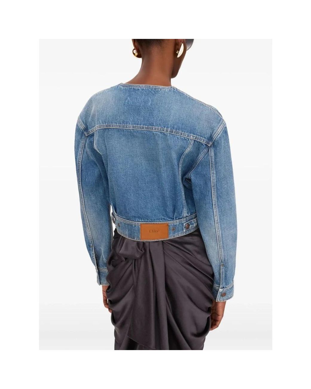 Denim Jackets Chloé de color Blue