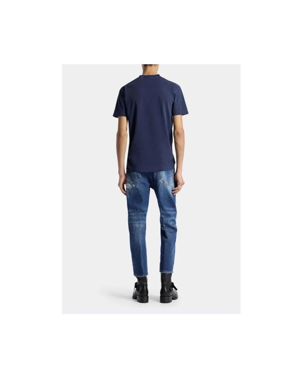 DSquared² Blue Loose Fit Jeans for men